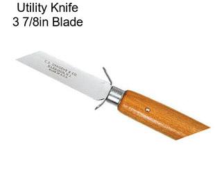 Utility Knife 3 7/8in Blade