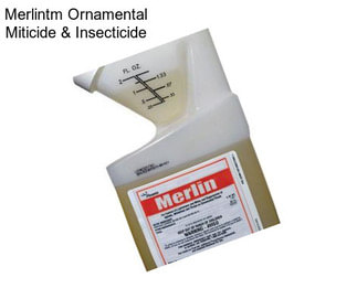 Merlintm Ornamental Miticide & Insecticide