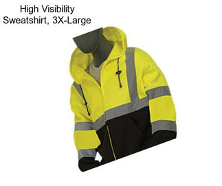 High Visibility Sweatshirt, 3X-Large