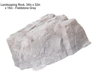 Landscaping Rock, 34in x 32in x 15in - Fieldstone Gray