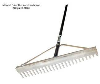 Midwest Rake Aluminum Landscape Rake 24in Head