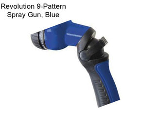 Revolution 9-Pattern Spray Gun, Blue