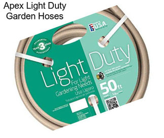 Apex Light Duty Garden Hoses