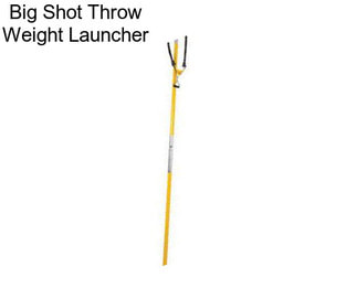 Big Shot Throw Weight Launcher