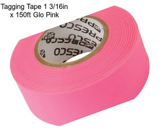 Tagging Tape 1 3/16in x 150ft Glo Pink