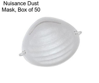 Nuisance Dust Mask, Box of 50