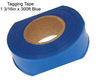 Tagging Tape 1 3/16in x 300ft Blue