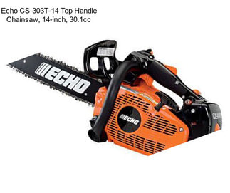 Echo CS-303T-14 Top Handle Chainsaw, 14-inch, 30.1cc