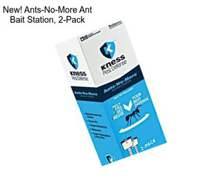 New! Ants-No-More Ant Bait Station, 2-Pack