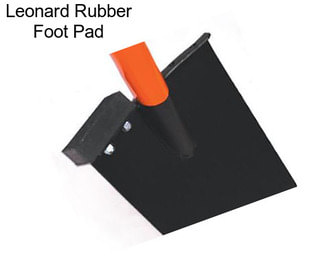 Leonard Rubber Foot Pad