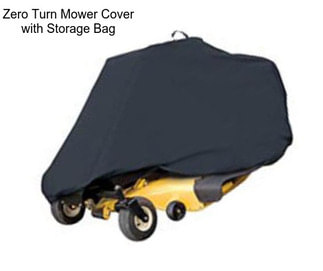 Zero Turn Mower Cover with Storage Bag