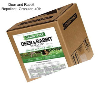 Deer and Rabbit Repellent, Granular, 40lb
