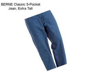 BERNE Classic 5-Pocket Jean, Extra Tall