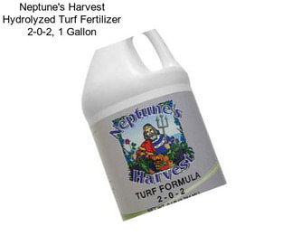 Neptune\'s Harvest Hydrolyzed Turf Fertilizer 2-0-2, 1 Gallon