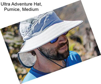 Ultra Adventure Hat, Pumice, Medium