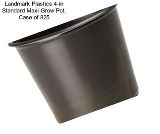 Landmark Plastics 4-in Standard Maxi Grow Pot, Case of 825