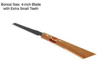 Bonsai Saw, 4-inch Blade with Extra Small Teeth