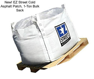 New! EZ Street Cold Asphalt Patch, 1-Ton Bulk Sack