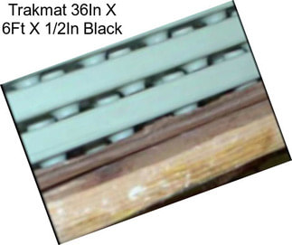 Trakmat 36In X 6Ft X 1/2In Black