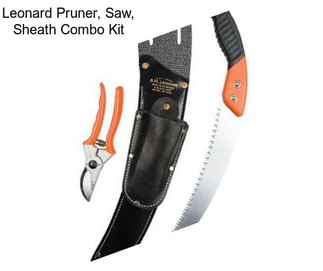 Leonard Pruner, Saw, Sheath Combo Kit