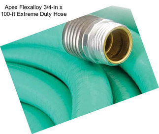 Apex Flexalloy 3/4-in x 100-ft Extreme Duty Hose