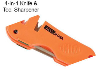 4-in-1 Knife & Tool Sharpener