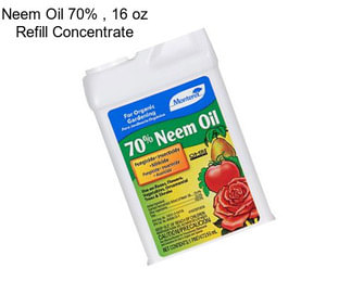 Neem Oil 70% , 16 oz Refill Concentrate