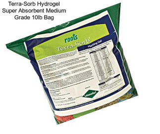 Terra-Sorb Hydrogel Super Absorbent Medium Grade 10lb Bag