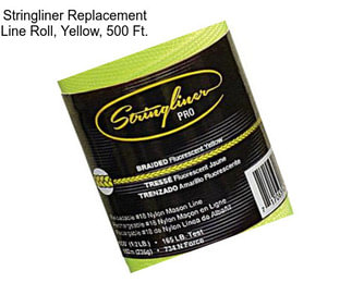 Stringliner Replacement Line Roll, Yellow, 500 Ft.