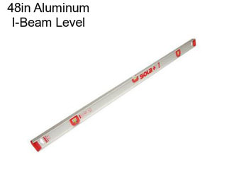 48in Aluminum I-Beam Level