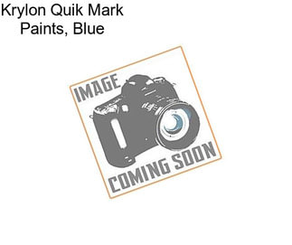 Krylon Quik Mark Paints, Blue