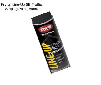 Krylon Line-Up SB Traffic Striping Paint, Black