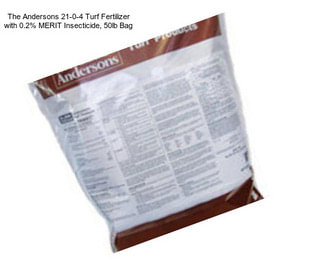 The Andersons 21-0-4 Turf Fertilizer with 0.2% MERIT Insecticide, 50lb Bag