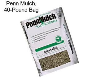 Penn Mulch, 40-Pound Bag