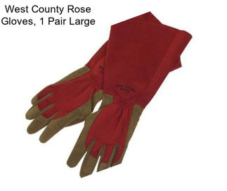 West County Rose Gloves, 1 Pair Large