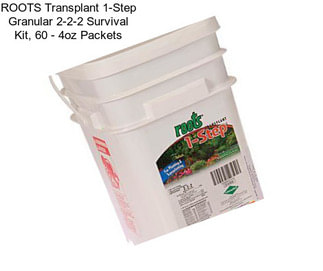 ROOTS Transplant 1-Step Granular 2-2-2 Survival Kit, 60 - 4oz Packets