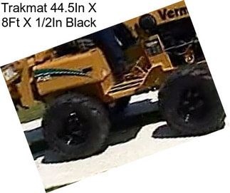 Trakmat 44.5In X 8Ft X 1/2In Black