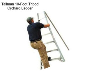 Tallman 10-Foot Tripod Orchard Ladder