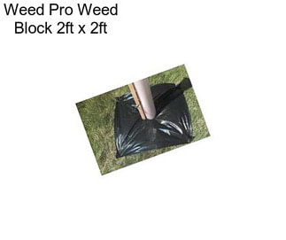 Weed Pro Weed Block 2ft x 2ft