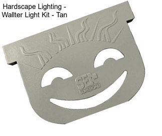 Hardscape Lighting - Wallter Light Kit - Tan