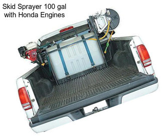 Skid Sprayer 100 gal with Honda Engines