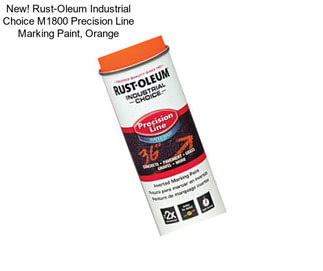 New! Rust-Oleum Industrial Choice M1800 Precision Line Marking Paint, Orange