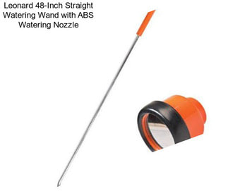 Leonard 48-Inch Straight Watering Wand with ABS Watering Nozzle