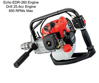 Echo EDR-260 Engine Drill 25.4cc Engine 650 RPMs Max