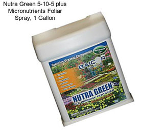 Nutra Green 5-10-5 plus Micronutrients Foliar Spray, 1 Gallon