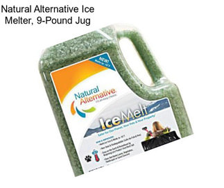 Natural Alternative Ice Melter, 9-Pound Jug