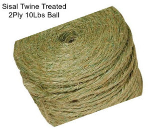 Sisal Twine Treated 2Ply 10Lbs Ball