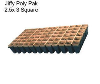 Jiffy Poly Pak 2.5\