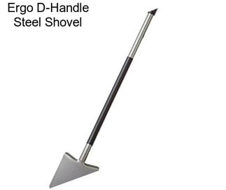 Ergo D-Handle Steel Shovel