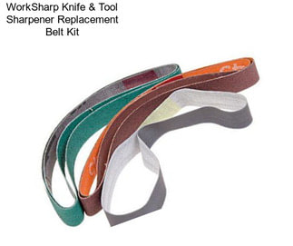WorkSharp Knife & Tool Sharpener Replacement Belt Kit